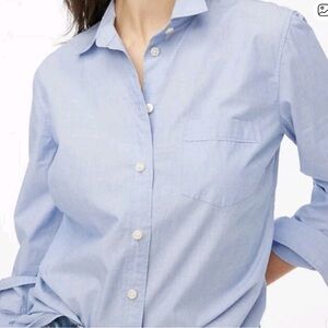 J. Crew Light Blue Button-Down Shirt